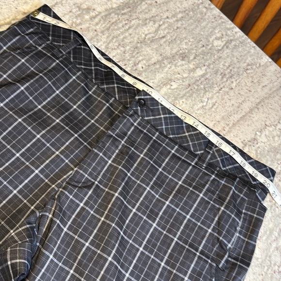 FILA Sport Golf Black & Gray Plaid Shorts - Picture 7 of 10